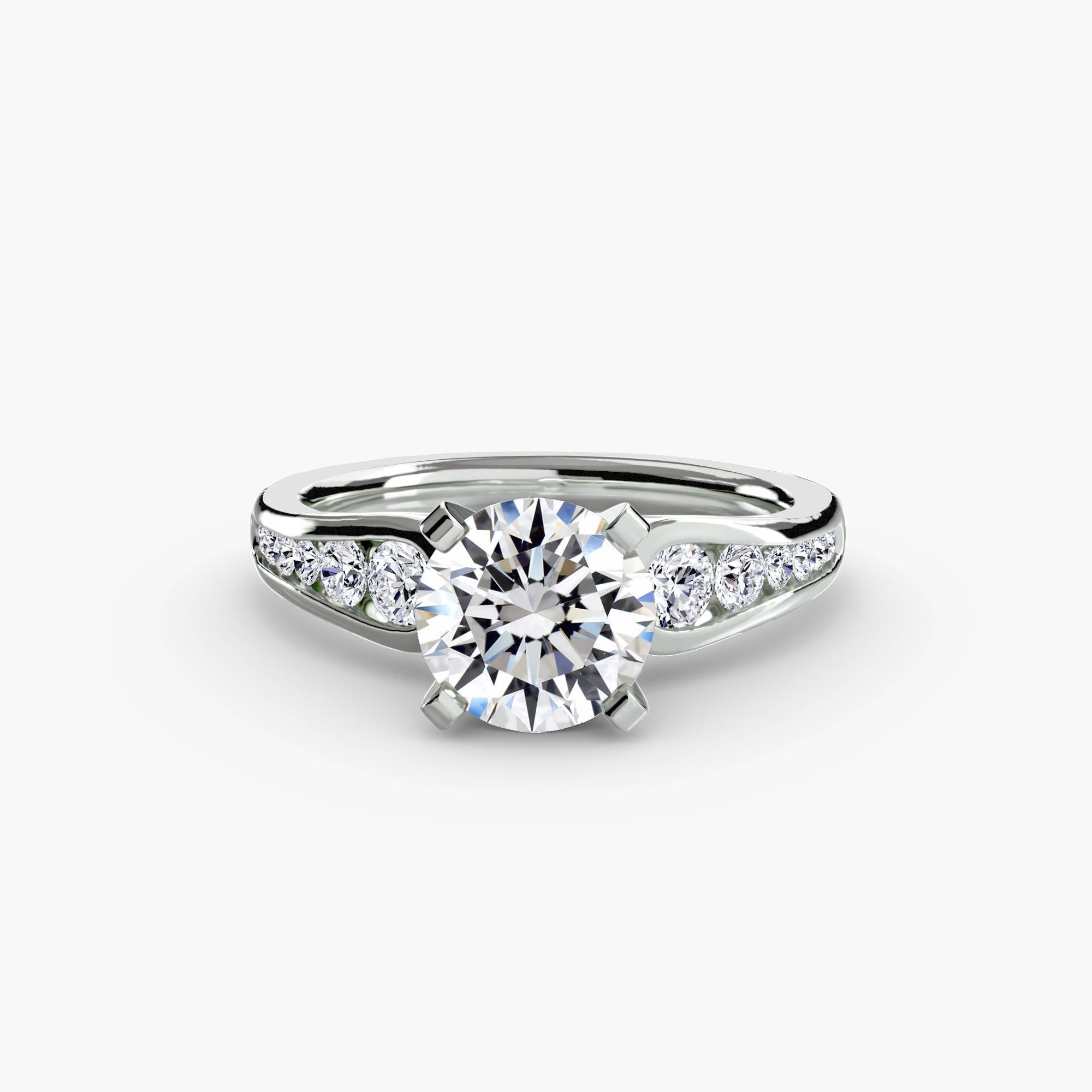 Solitaire with Pavé 2