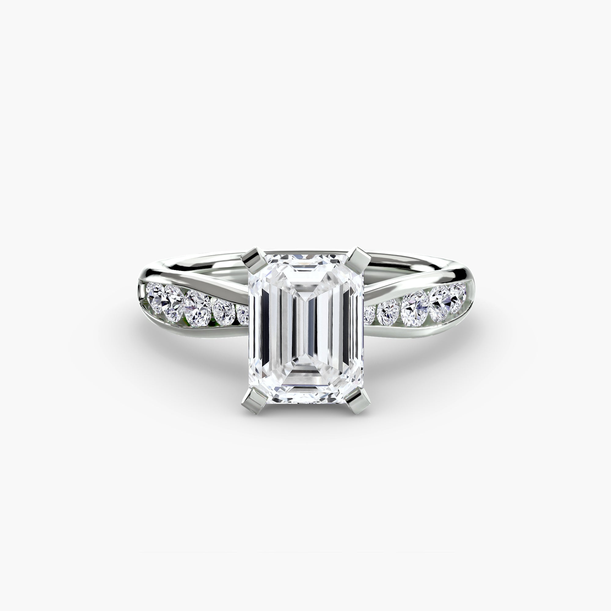 Solitaire with Pavé 3