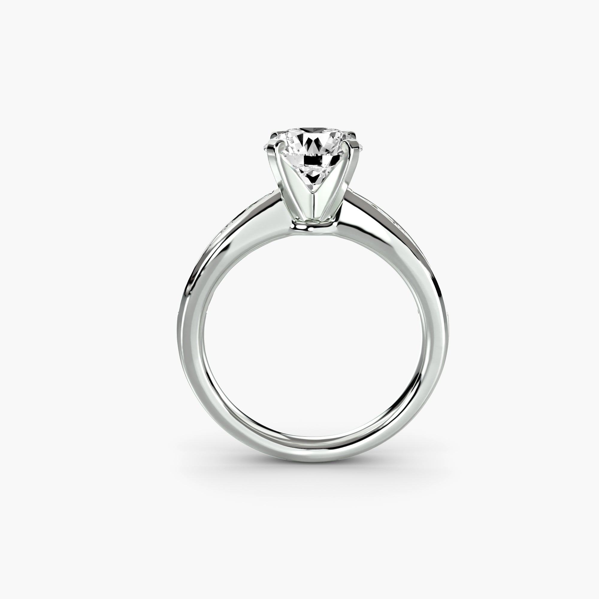 Solitaire with Pavé 3