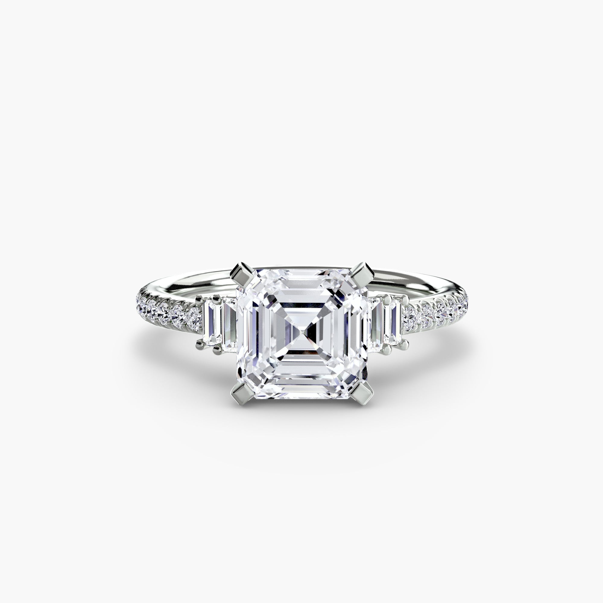 Solitaire with Pavé 4