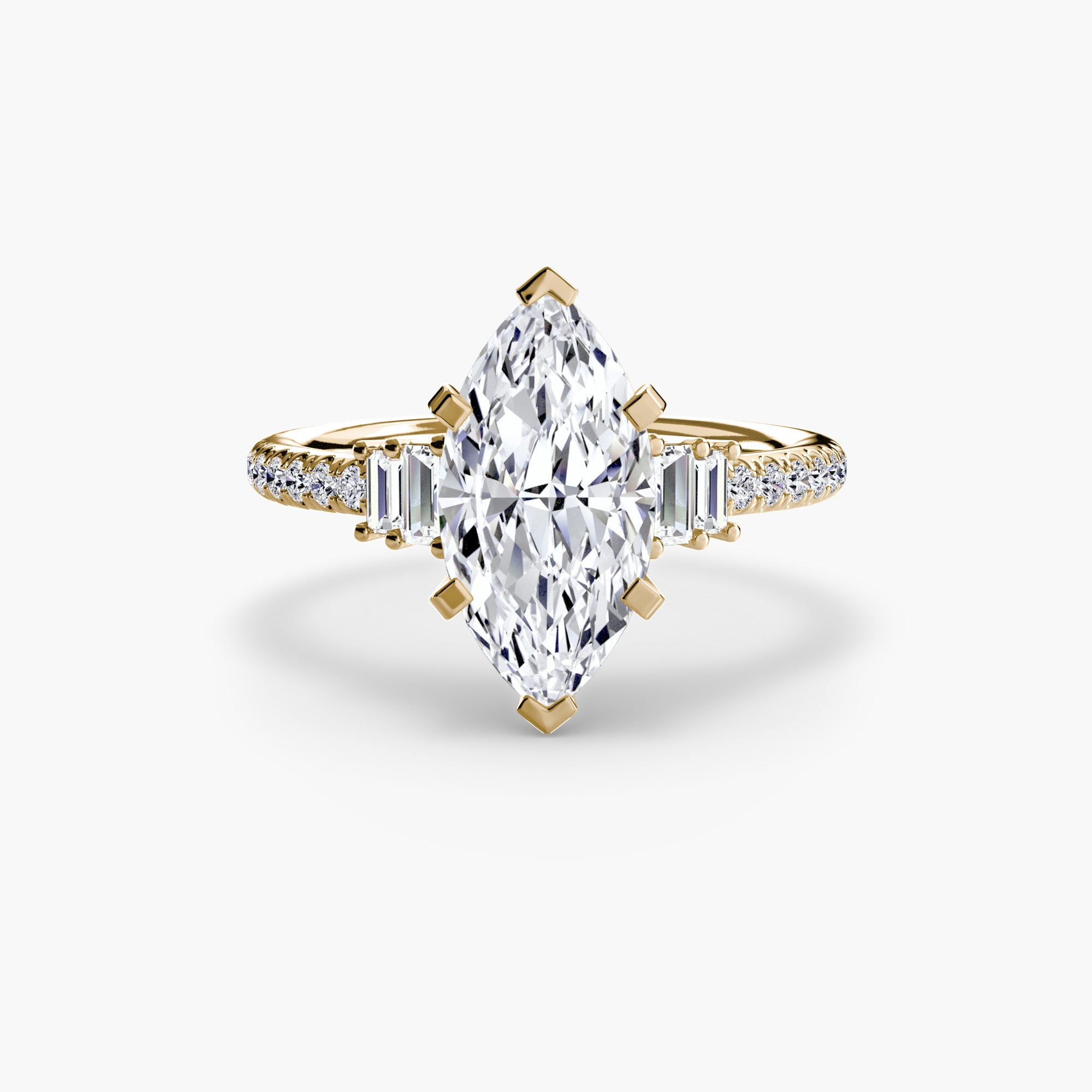 Solitaire with Pavé 4