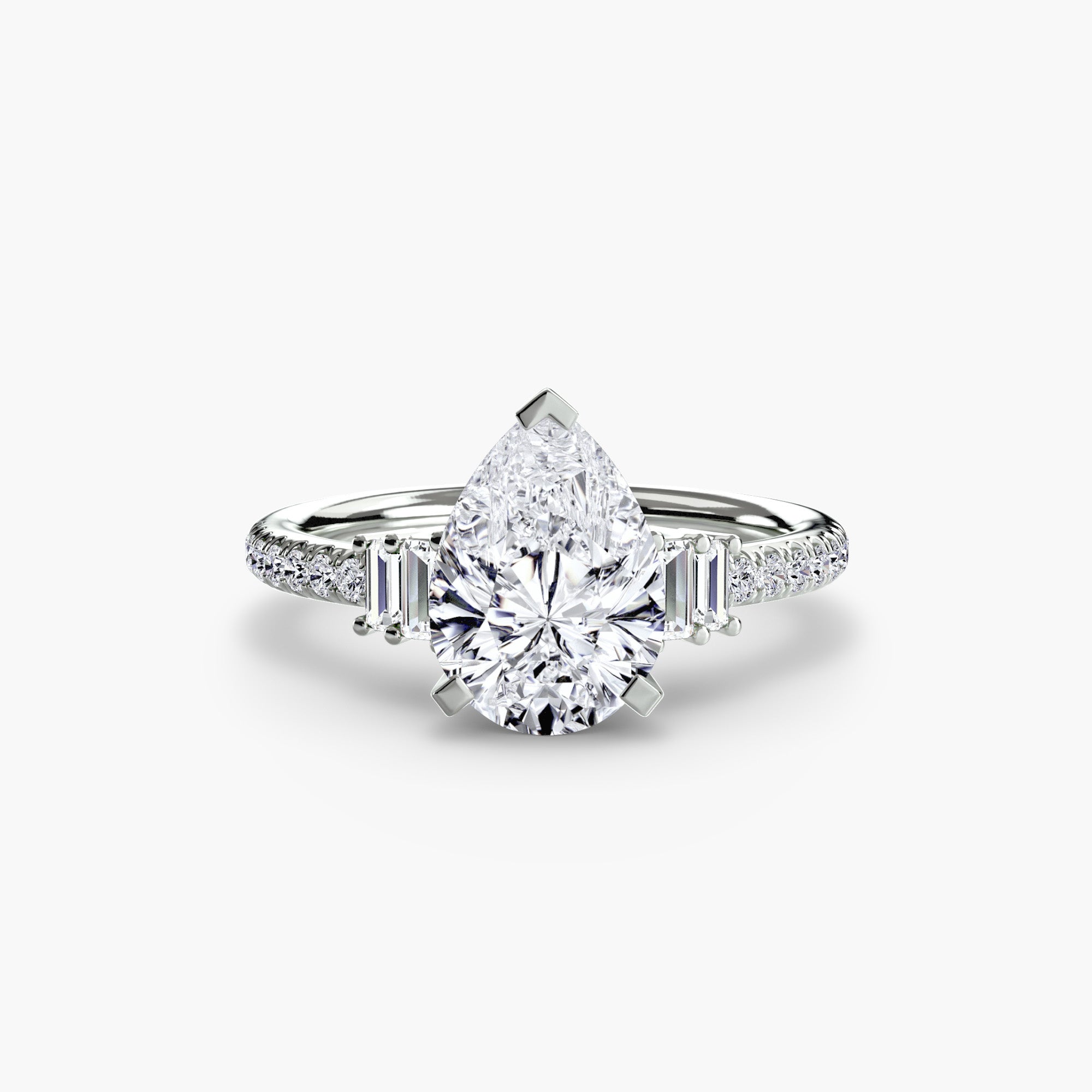 Solitaire with Pavé 4
