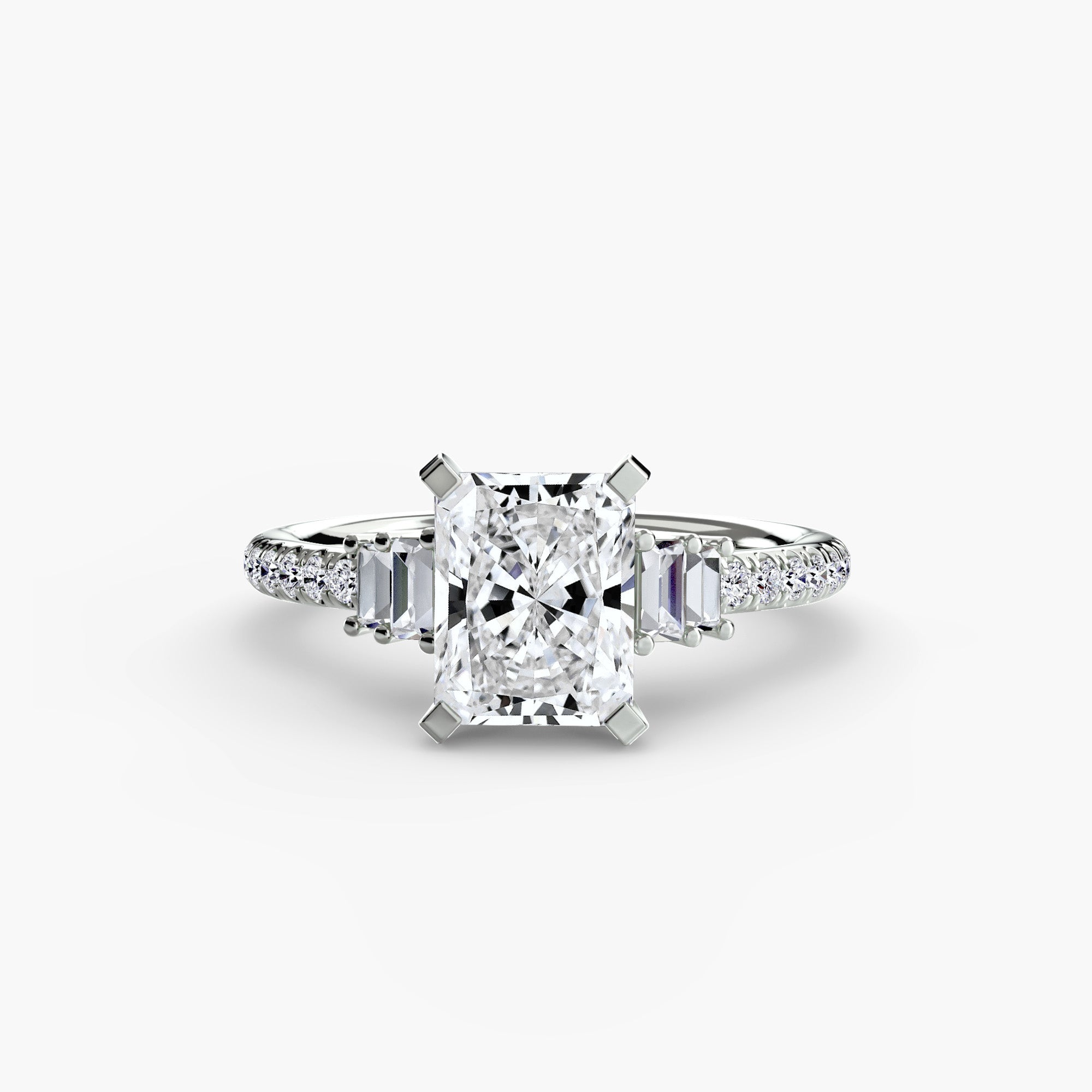 Solitaire with Pavé 4