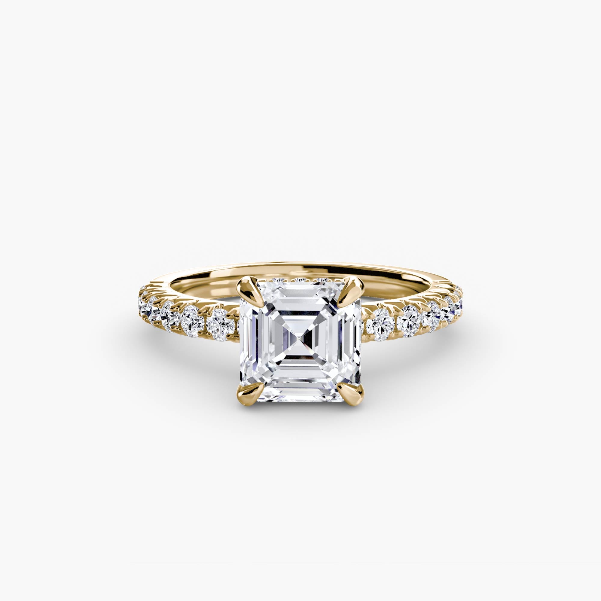 Solitaire with Pavé 6