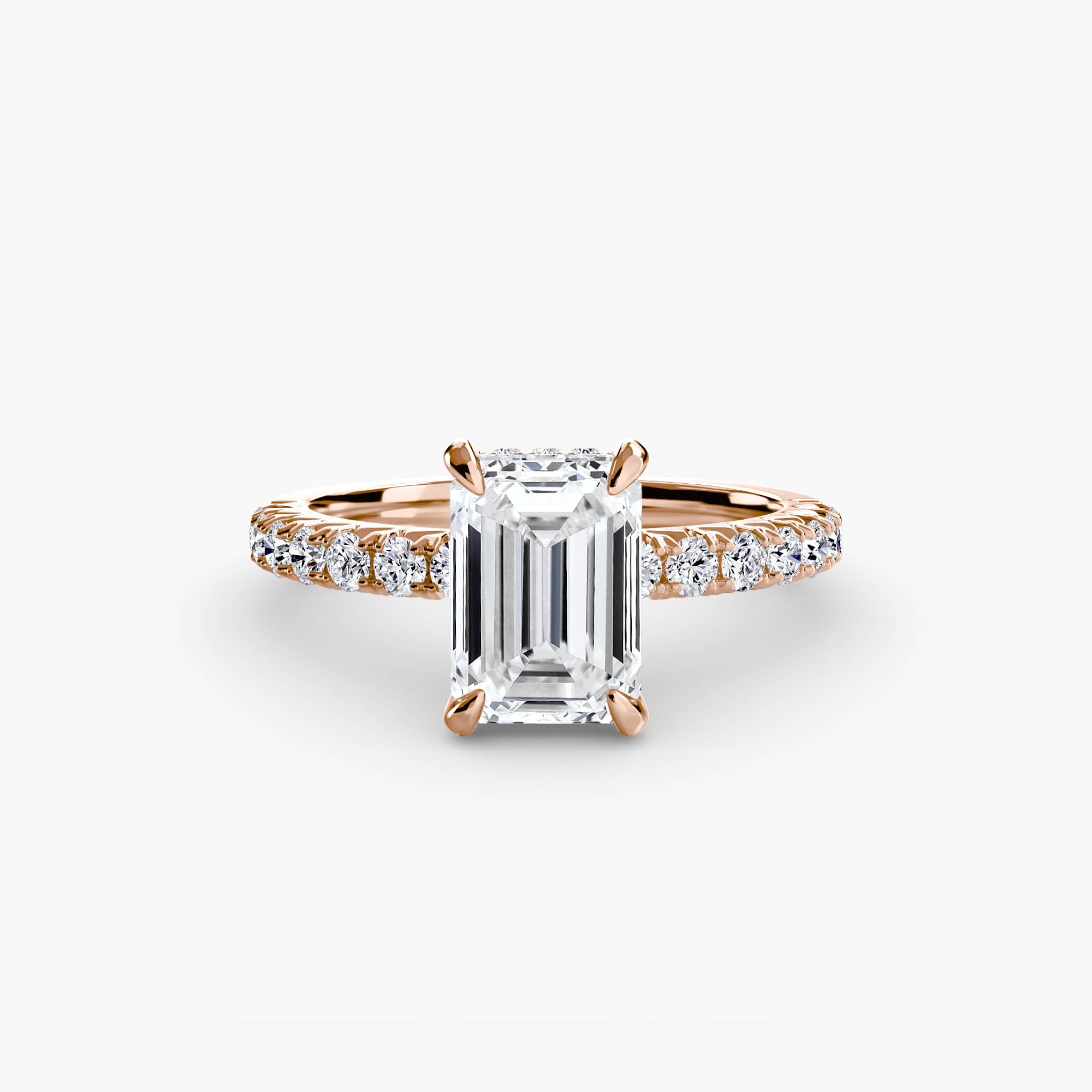 Solitaire with Pavé 6
