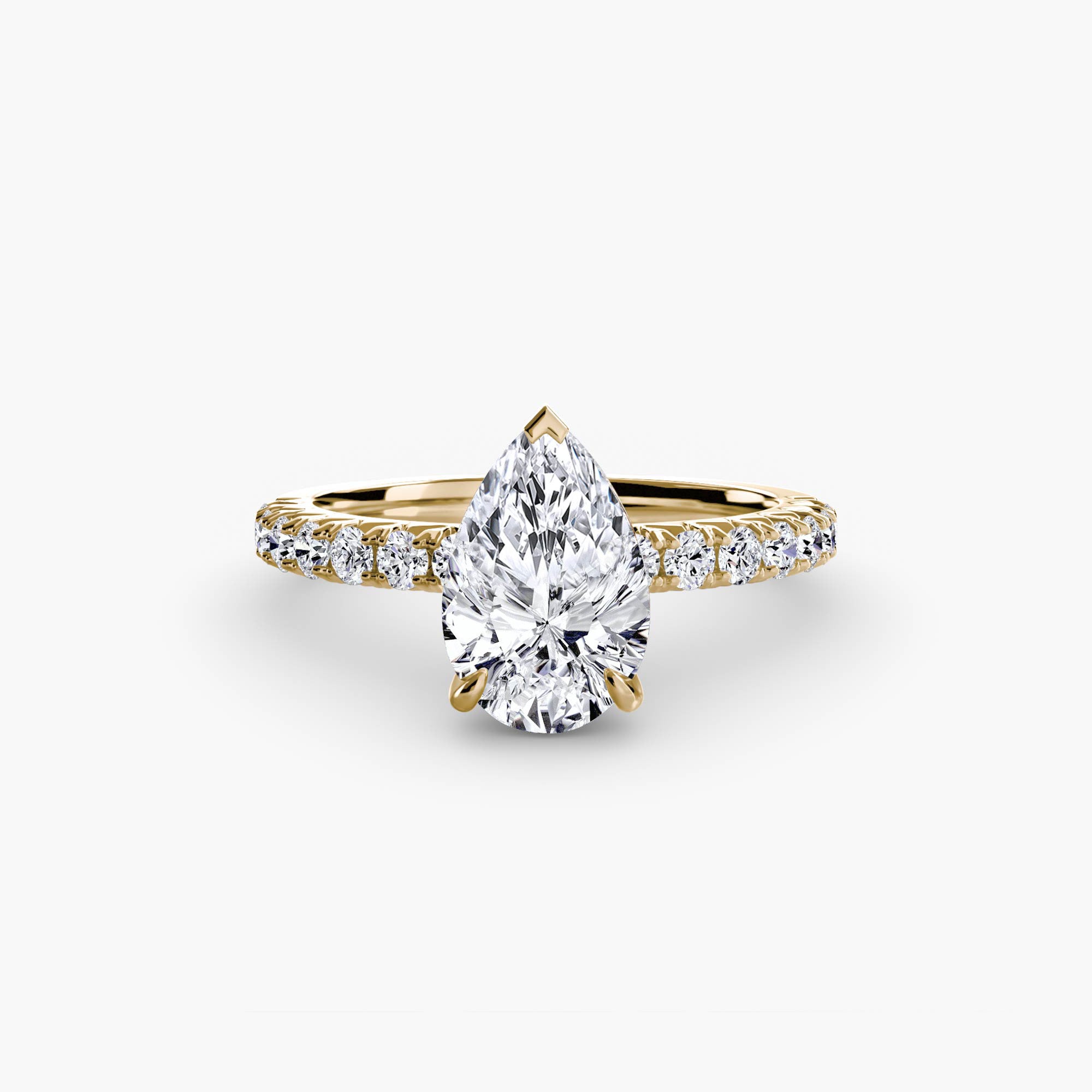 Solitaire with Pavé 6