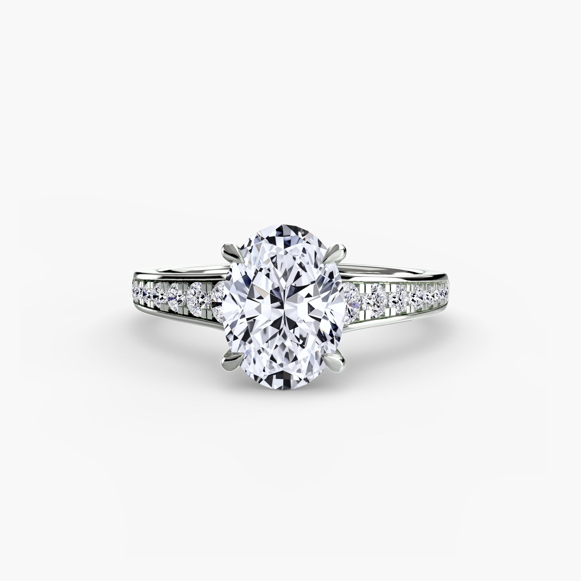 Solitaire with Pavé 7