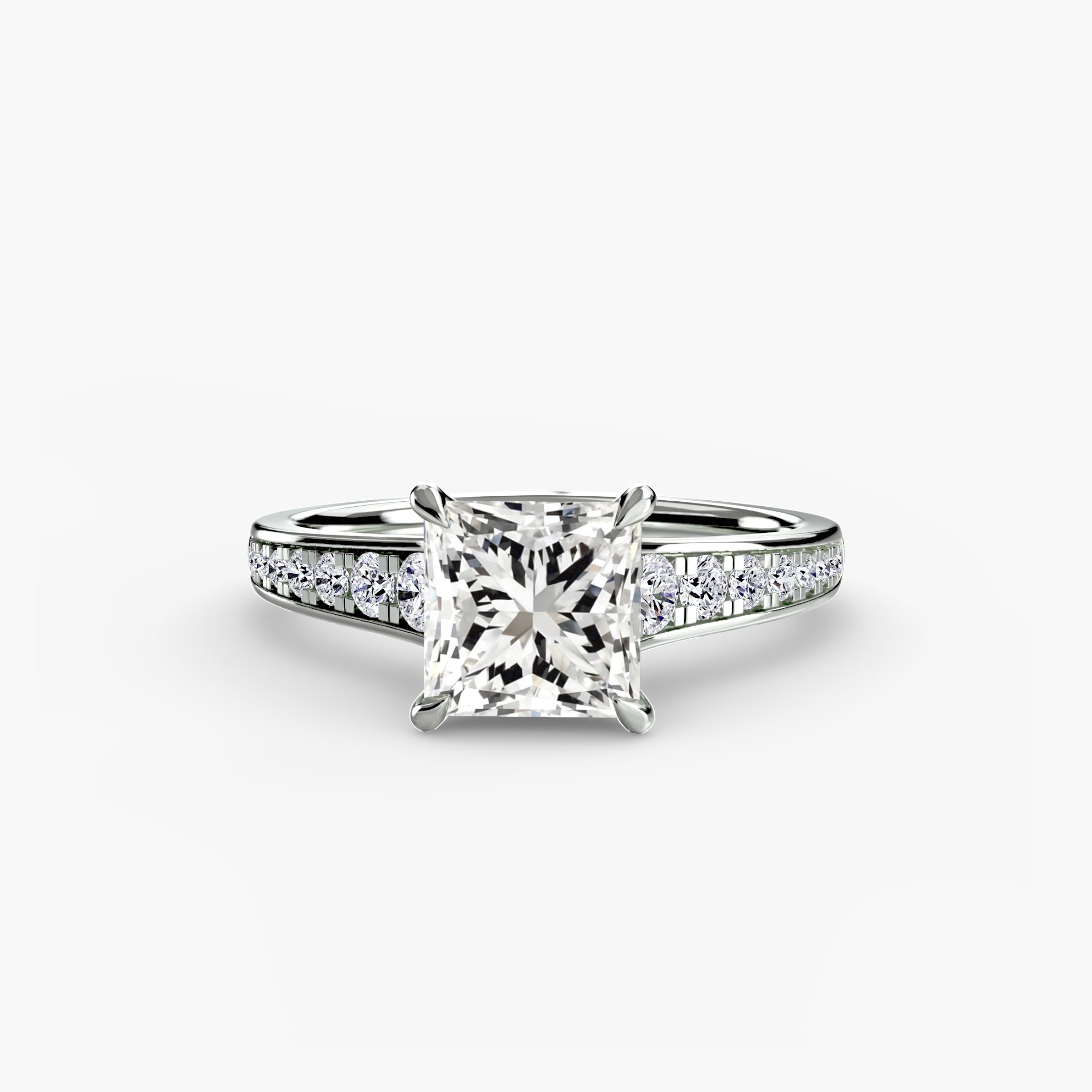 Solitaire with Pavé 7