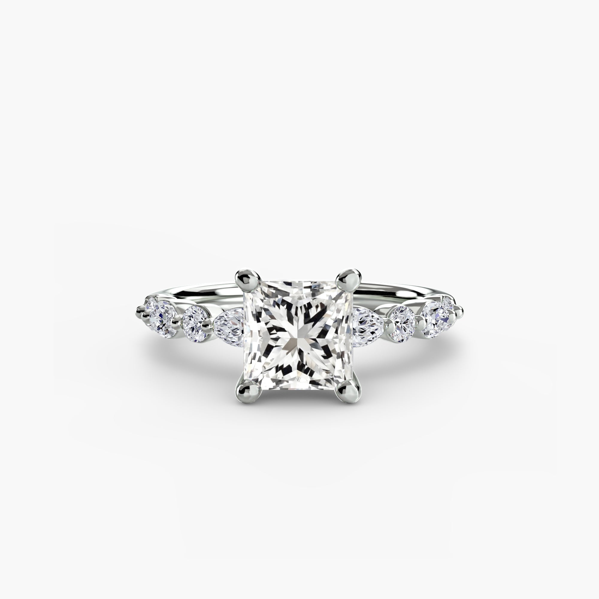 Solitaire with Eternity Pavé 2